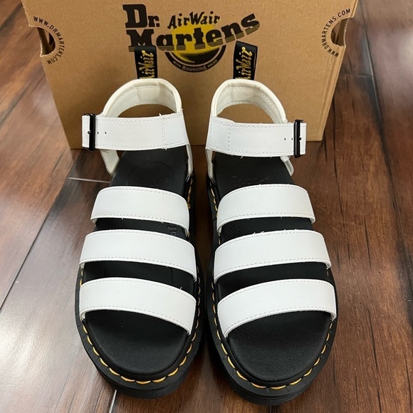 NIB - Dr. Martens Blaire Platform Gladiator Sandals - Size 8 - Picture 3 of 11